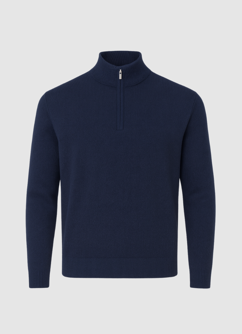 Knit Half-Zip Sweater