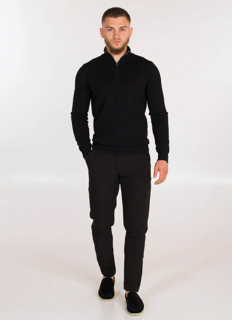 Knit Half-Zip Sweater - Alden & Ash