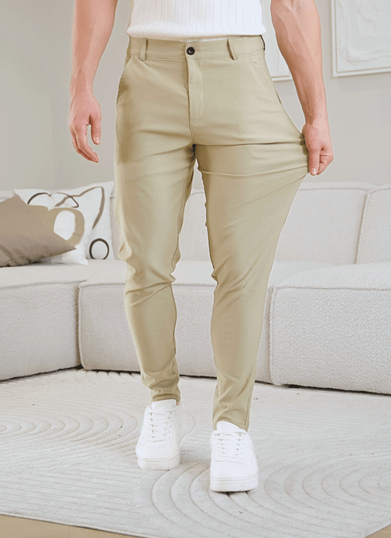 Lightweight stretch chinos - Alden & Ash