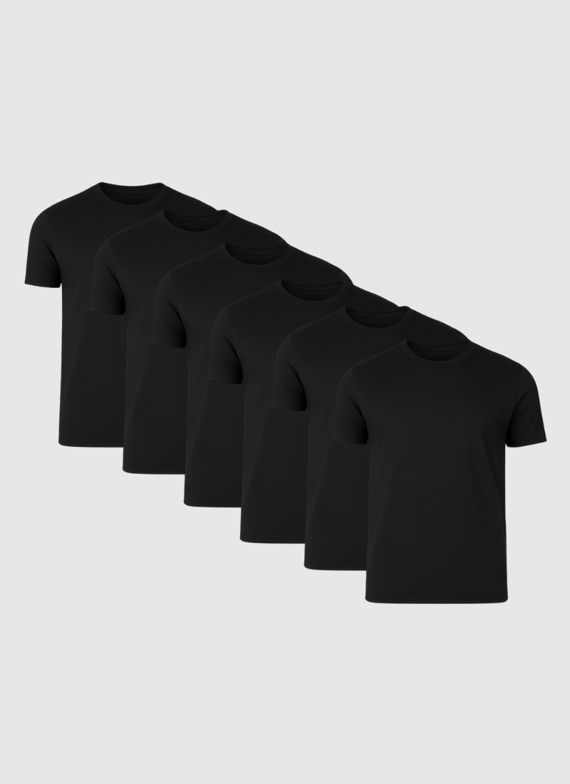 Smart fit T-shirt - 6 pack - Alden & Ash