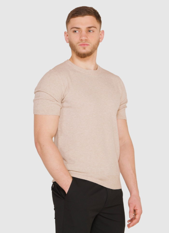 Cashmere Crewneck T-Shirt - Alden & Ash