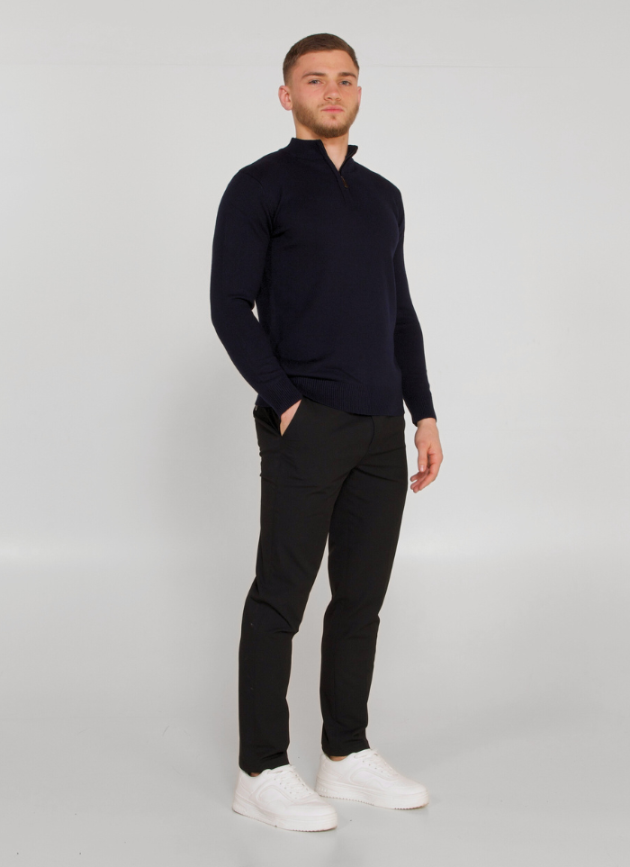 Cashmere Quarter-Zip Sweater - Alden & Ash