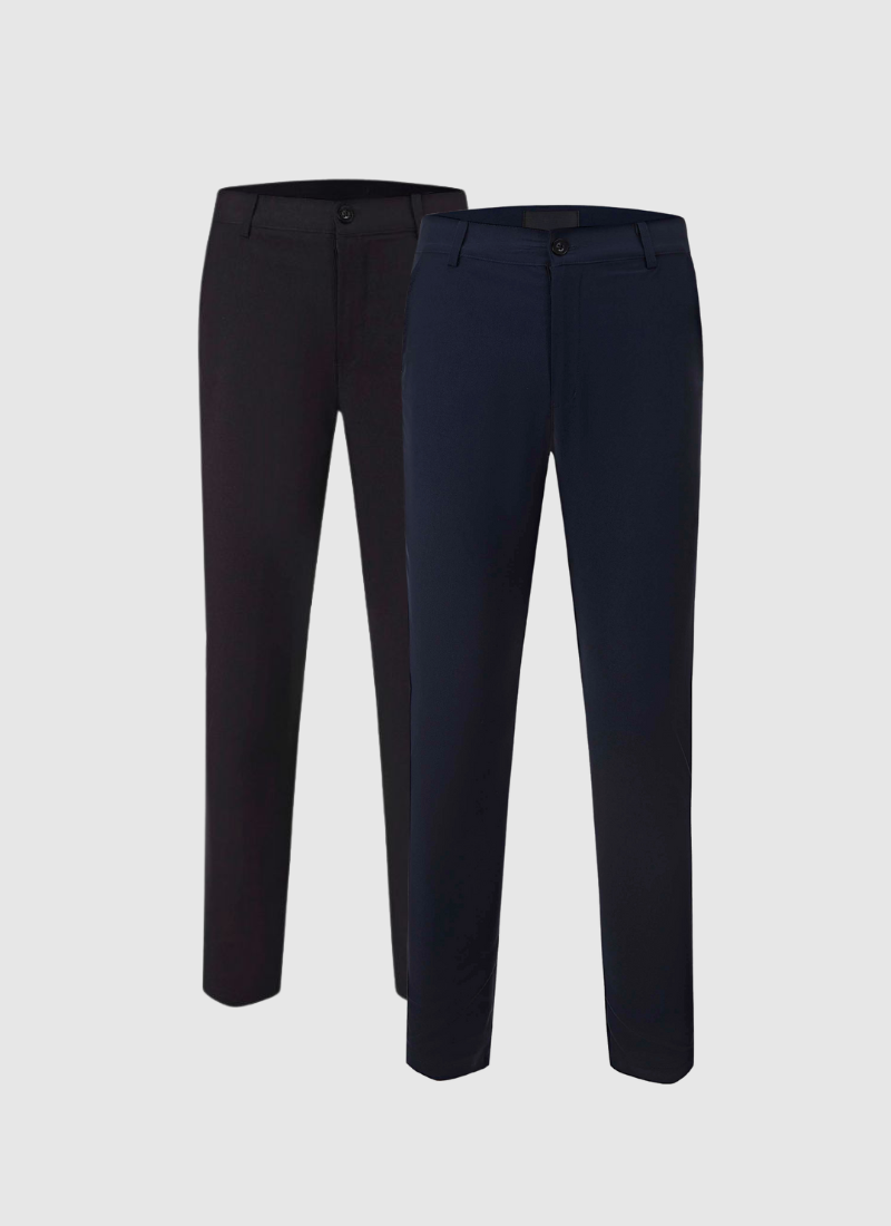 Lightweight stretch chinos - 2 pack