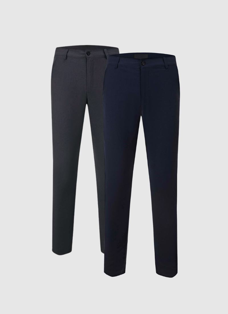 Lightweight stretch chinos - 2 pack