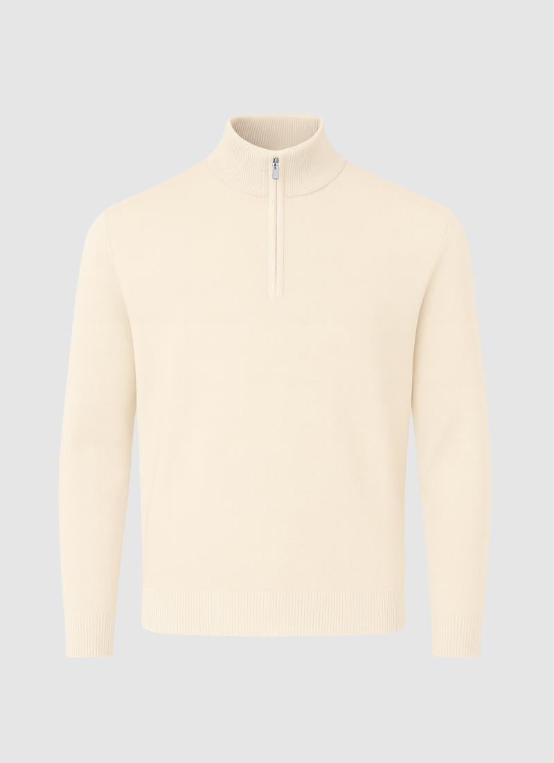 Knit Half-Zip Sweater