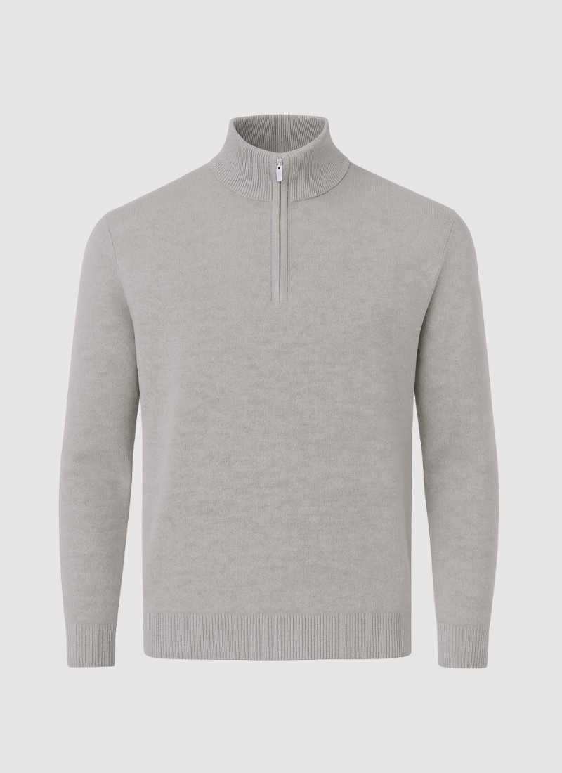 Knit Half-Zip Sweater