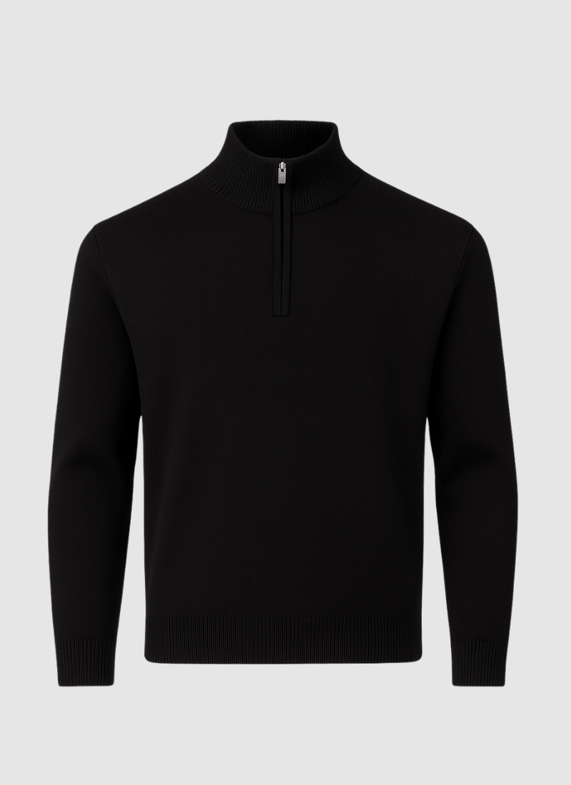 Knit Half-Zip Sweater
