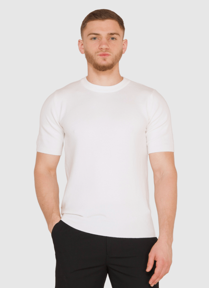 Cashmere Crewneck T-Shirt