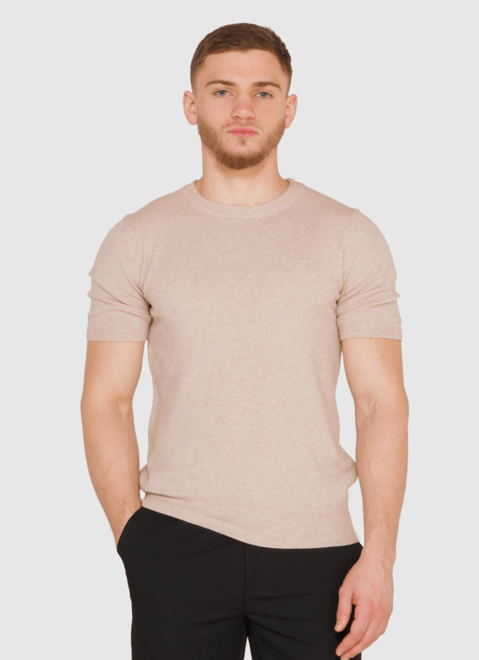 Cashmere Crewneck T-Shirt