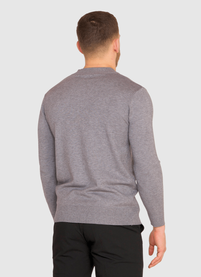 Cashmere Quarter-Zip Sweater