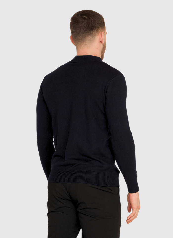 Cashmere Quarter-Zip Sweater