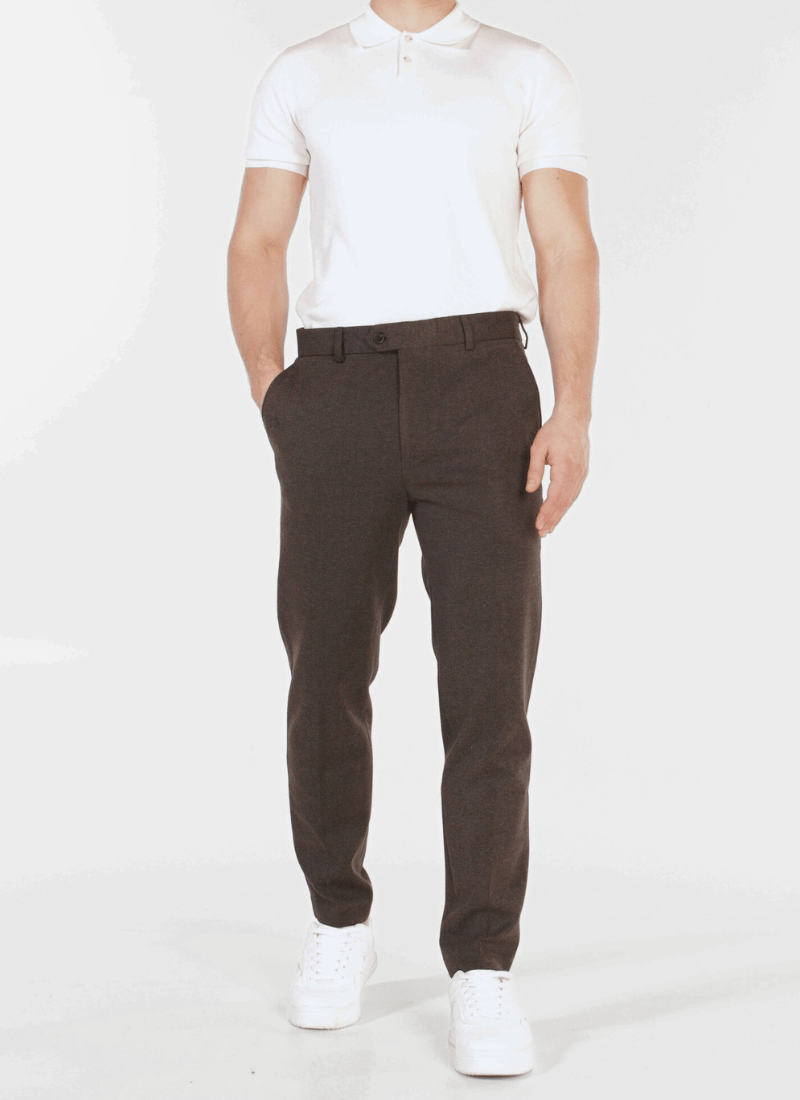 Classic Wool-Mix Trousers - Alden & Ash