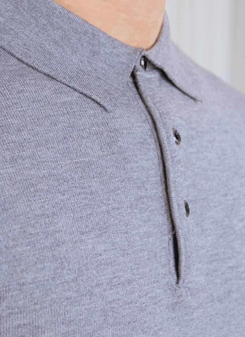 Knit Polo Sweater - Alden & Ash