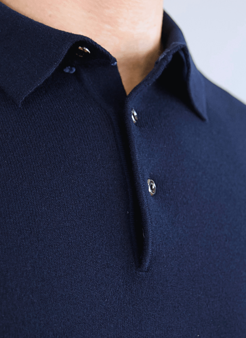 Knit Polo Sweater - Alden & Ash