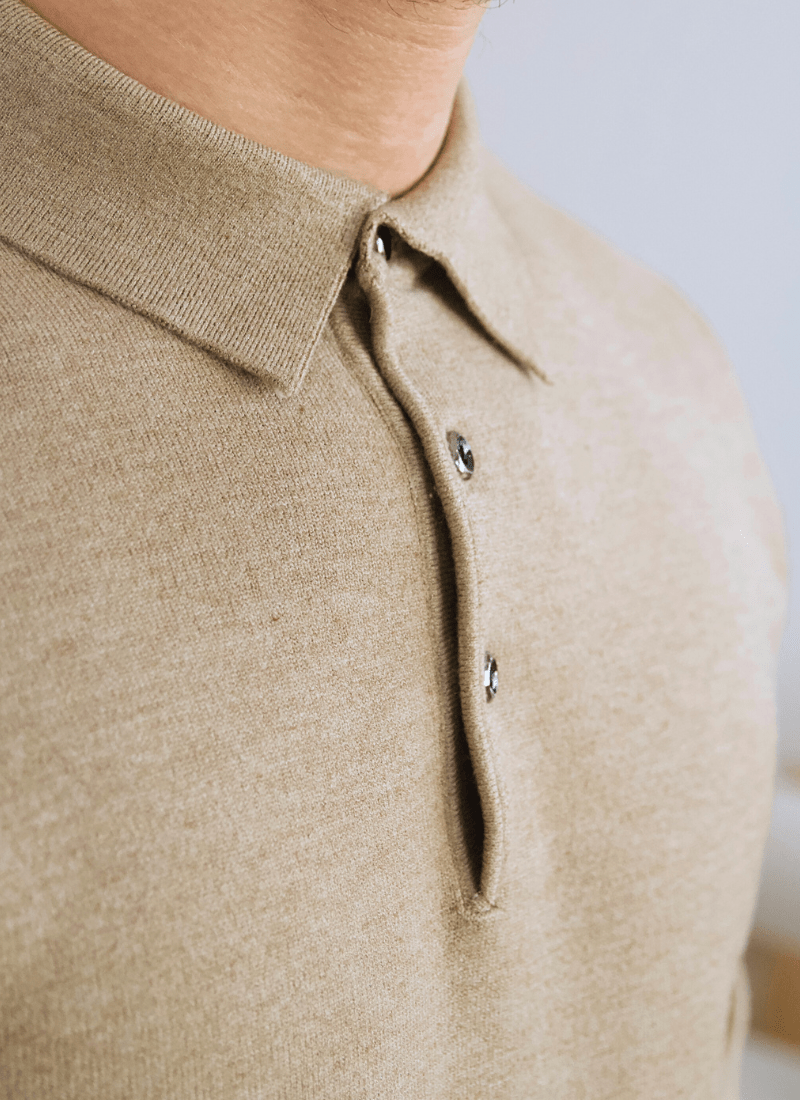 Knit Polo Sweater - Alden & Ash