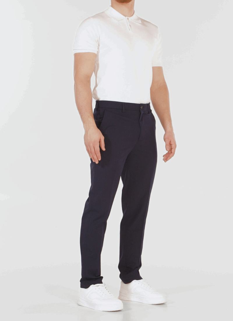 Lightweight tapered trousers - Alden & Ash