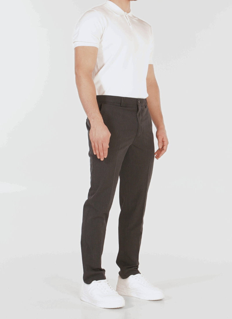 Lightweight tapered trousers