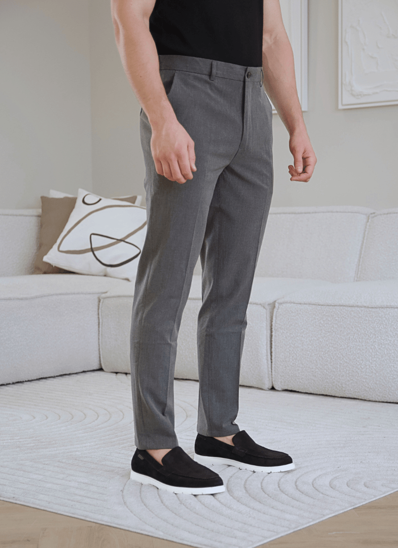 Lightweight tapered trousers - Alden & Ash