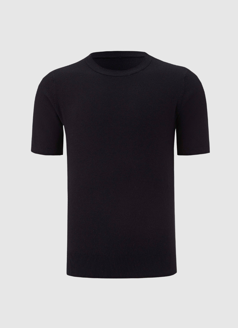 Cashmere Crewneck T-Shirt - Alden & Ash